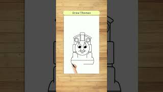 Drawing Thomas The train #shorts #thomasandfriends Drawing Thomas The train #shorts #thomasandfriends