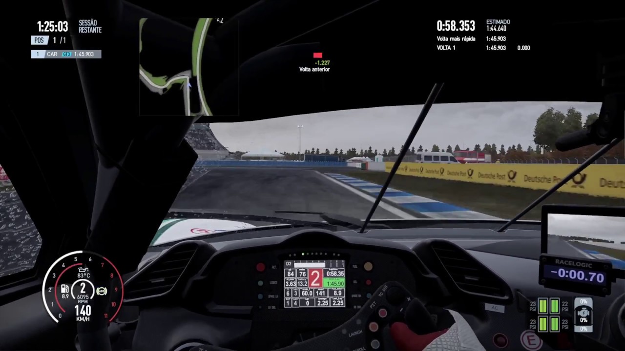 Hot Lap Setup Ferrari 488 Gt3 Hockenheim With Rain 144813 Project Cars 2 Ps4 Carcamano79