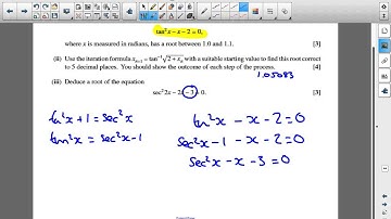 OCR C3 June 2010 q6iii - A2 Maths - Iterative/Numerical Methods