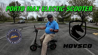 Hovsco Porto Max Scooter - Introduction - Assembly and First Ride