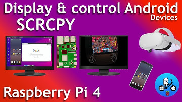 Scrcpy. mirror & control your Android device. Raspberry Pi.