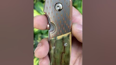 Bob Terzuola ATCF Custom Knife From R1MarketPlace