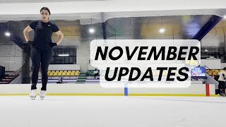 Figure Skating Progress - November 2022 Recap | Adult Figure Skating Journey