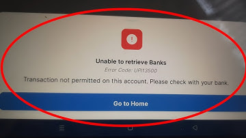 PayZapp Fix Unable to retrieve Banks Transaction not permitted on this account