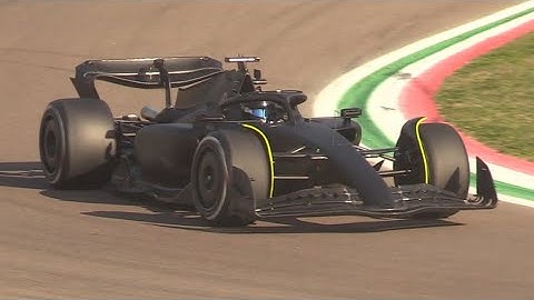 Cadillac F1 Team First Ever Test! Checo Perez Driving a Ferrari SF-23 at Imola Circuit