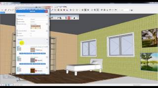 Interior design using PlusSpec and Sketchup