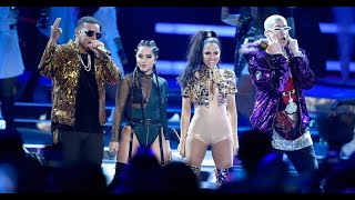 Daddy Yankee ft. Bad Bunny, Natti Natasha & Becky G - Dura REMIX (En Vivo - Premios Billboard 2018)