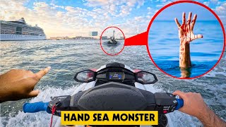 Download Lagu IF YOU SEE THE HAND SEA MONSTER WHILE DRIVING A JET SKI IN THE OCEAN, DO NOT APPROACH, DRIVE AWAY! MP3