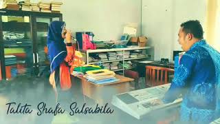 NAWAITU SURGA |🥳🤩| Talita Shafa  #santri #sing #song