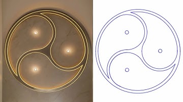 How To Draw Triple Yin-Yang - Sacred Geometry #home #interiordecor