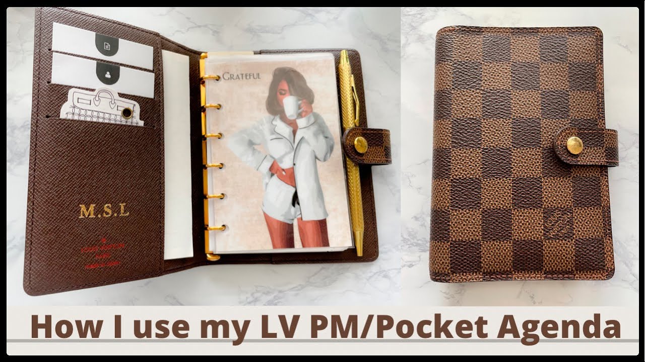 a5 louis vuitton planner