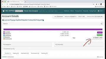 How to deposit LikeCoin to a proposal on Big Dipper
