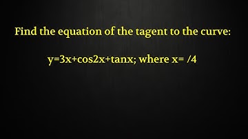 Derivatives Involving Tankx   Part 2
