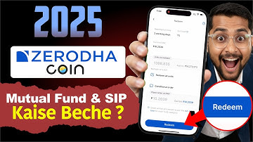 Zerodha Mutual Fund Sell Process | How to Withdraw Money from Coin App