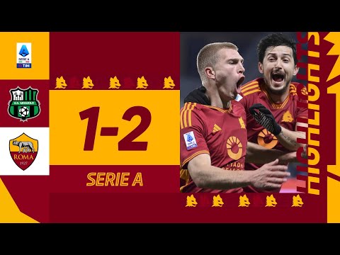 Sassuolo 1-2 Roma | Serie A Highlights 2023-24