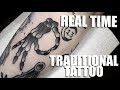 Real time traditional tattoo