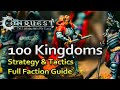 100 kingdoms full strategy tactics army guide conquest tlaok