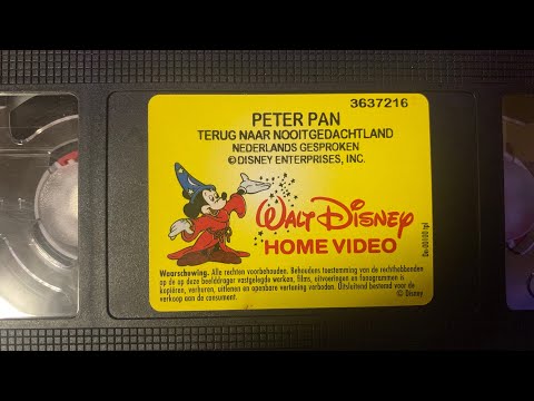 Closing to Peter Pan: Return to Never Land (Dutch Version - 2002)