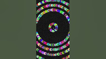 Satisfying Wave Effect #digitalart #creativecoding