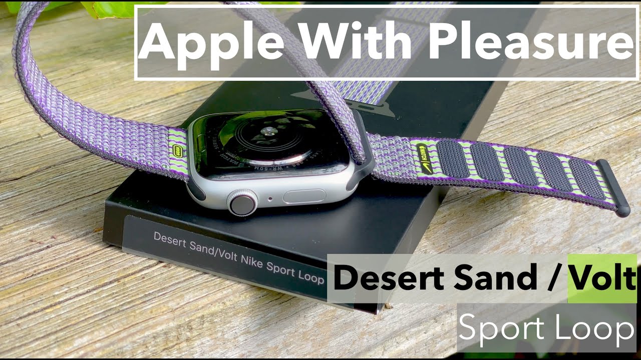 nike apple watch desert sand
