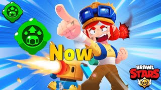 Новый гаджет на Джесси / новый гаджет просто имба /  новый гаджет в brawl stars