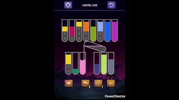 Water Sort Puzzle Level 146 #watersortpuzzle #gameshorts #ゲーム
