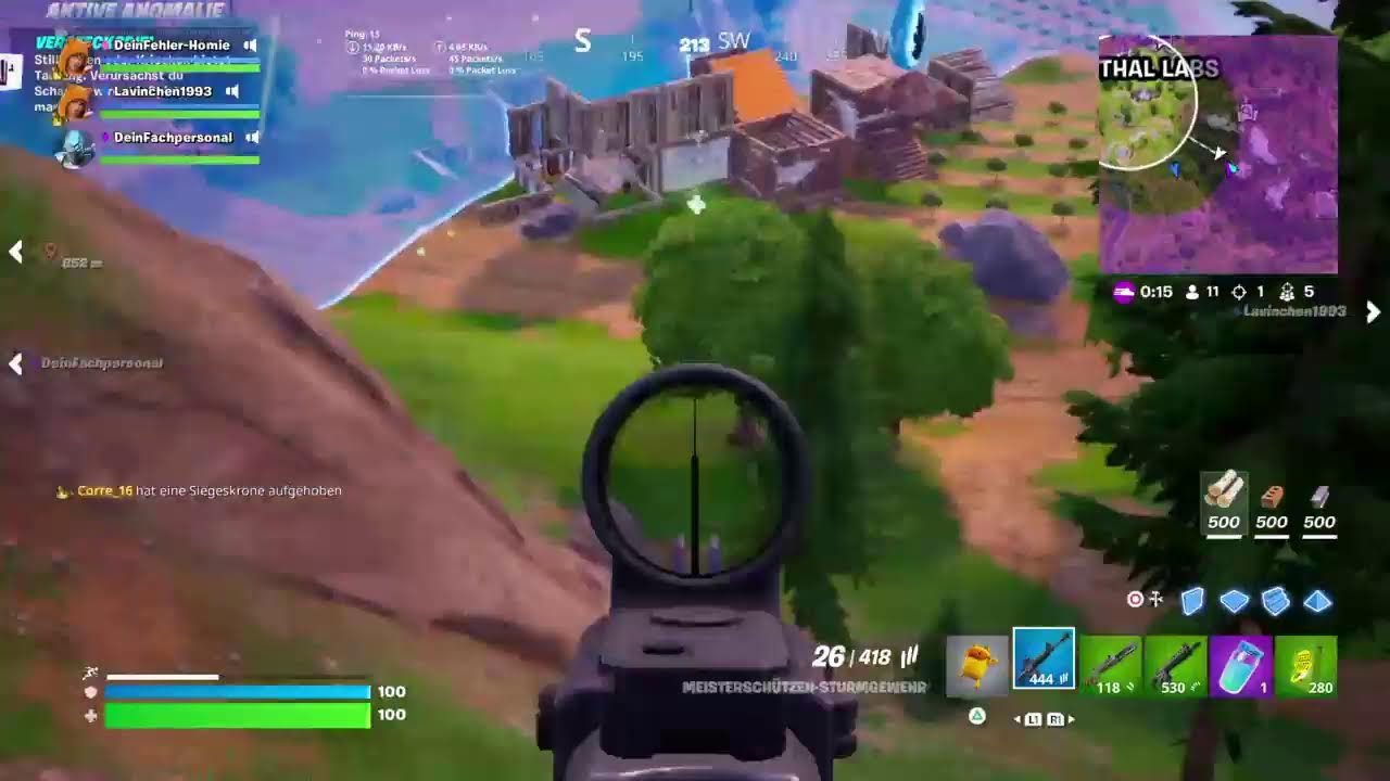 Fortnite - Ranked Ballistic, Battle royale und mehr  (German Stream)