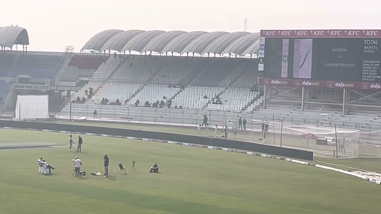 Multan fog update | Visibility issue in multan for 2nd Test