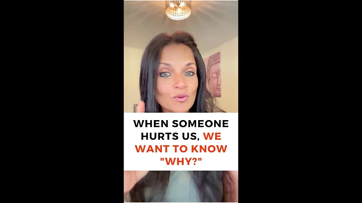 When someone hurts us, we want to know "WHY?" When...