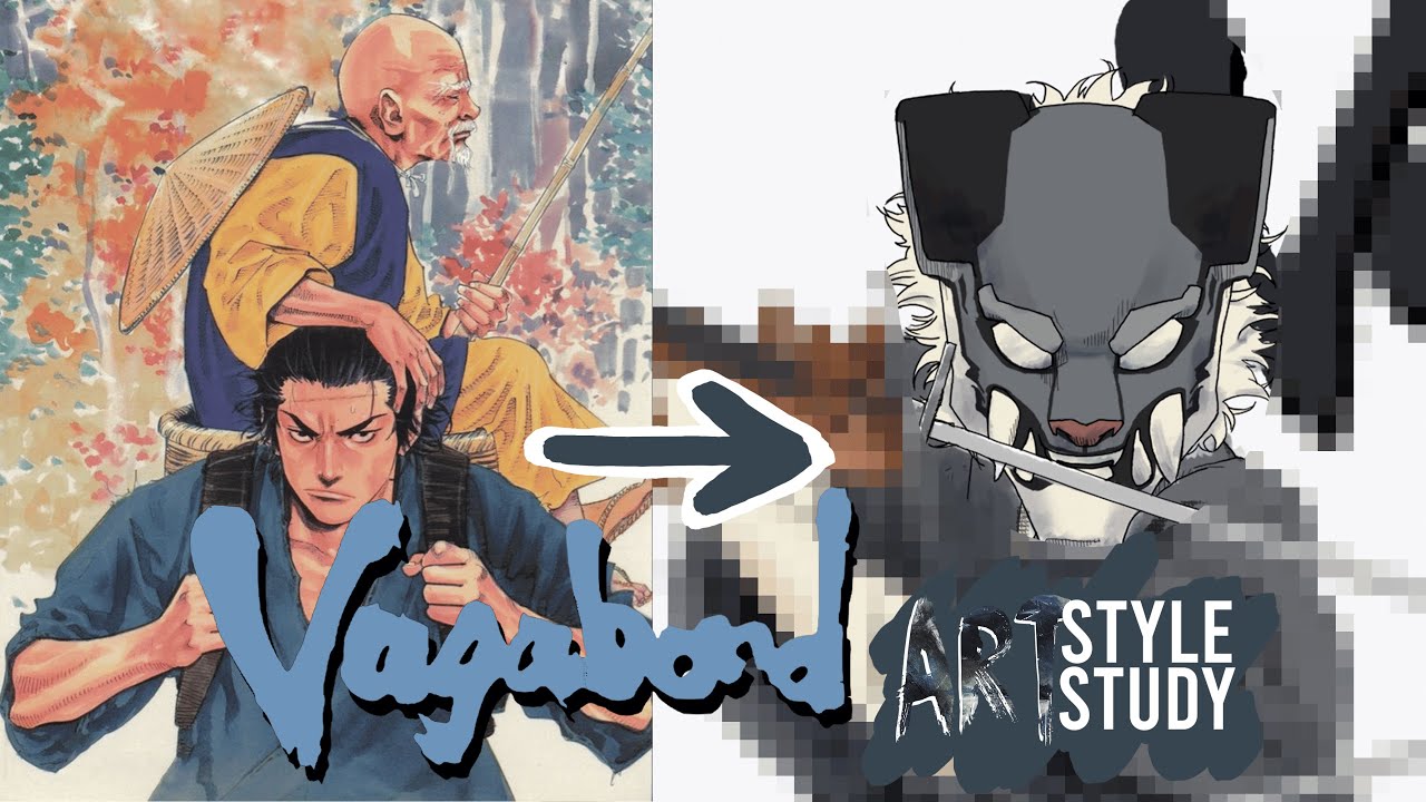 How to Draw in Vagabond Art Style!!! | Art Style Studies