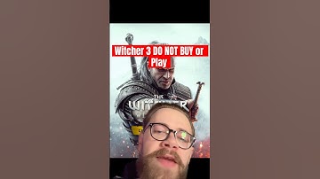 Witcher 3 DONT BUY IT! #witchergame #gaming #witcher3
