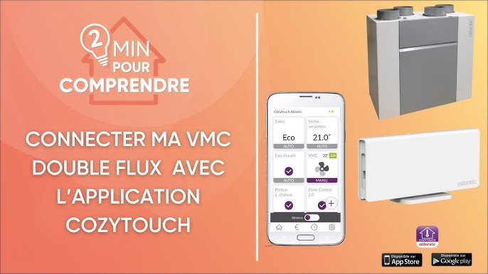 Comment associer mon chauffe-eau thermodynamique Aquacosy avec  l'application Cozytouch Atlantic ? 