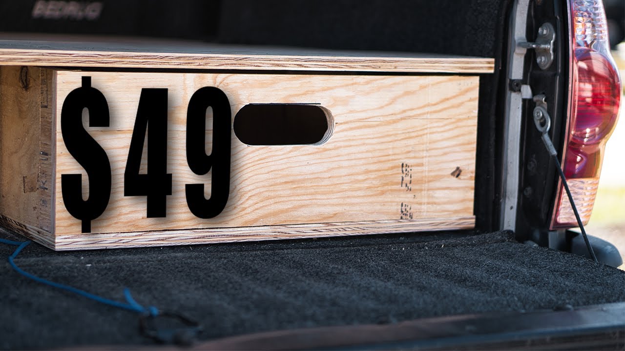 Simple Truck Bed Drawer (DIY) - YouTube