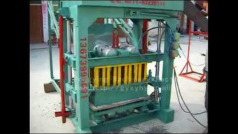 QTJ4 40 brick making machine