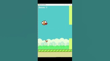 Flappy Bird Game using Python 🐦✨