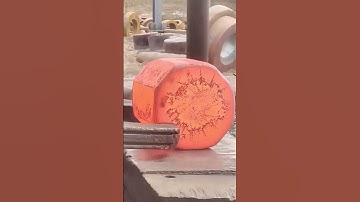 Forging giant cylinders  | Amazing heavy duty forge video #forgings #manufacturingprocess