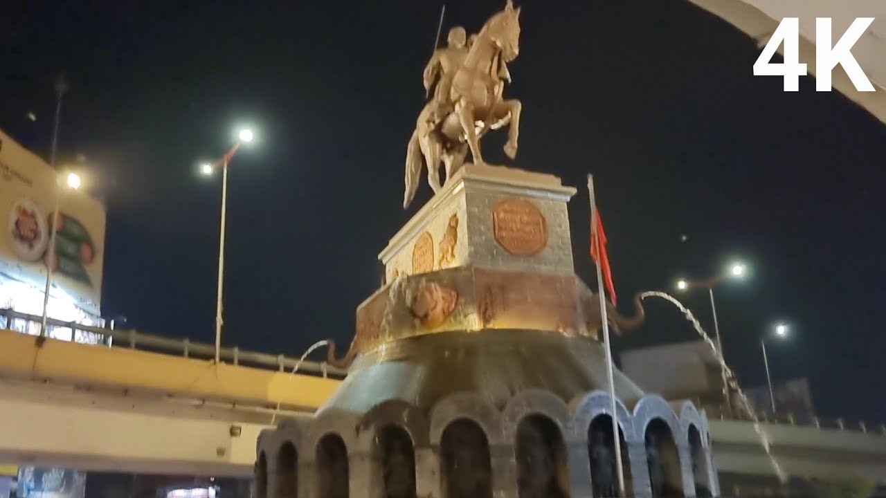 Aurangabad Paithan Gate To Kranti Chowk || Maharashtra Aurangabad || Walk Tour 4K 60fps 🚶‍♂️