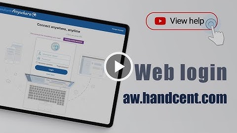 How to use Handcent Anywhere