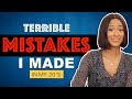 Terrible mistakes i made in my early  mid 20s   winifred nwania  wse