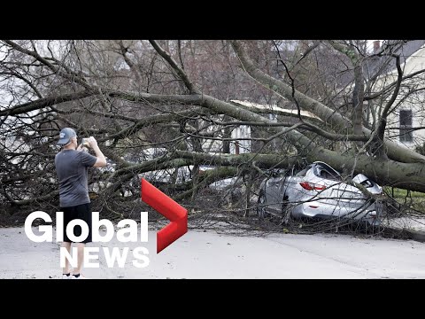 Tornado hits Nashville, Tennessee destroying dozens of buildings, at least 9 dead in state