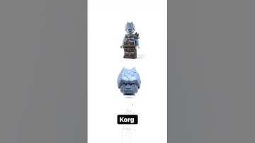 How to make Dwayne from Thor Love & Thunder in LEGO! 🪨