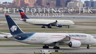Commentated Jet Spotting @ JFK on 5 April 2024 *TWA Hotel Action* by Turbojets 1,246 views 1 month ago 37 minutes