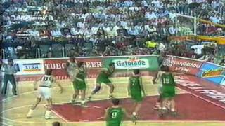 PAOK BENETTON 77-79(semi-finaL 13/4/93 European Championship)