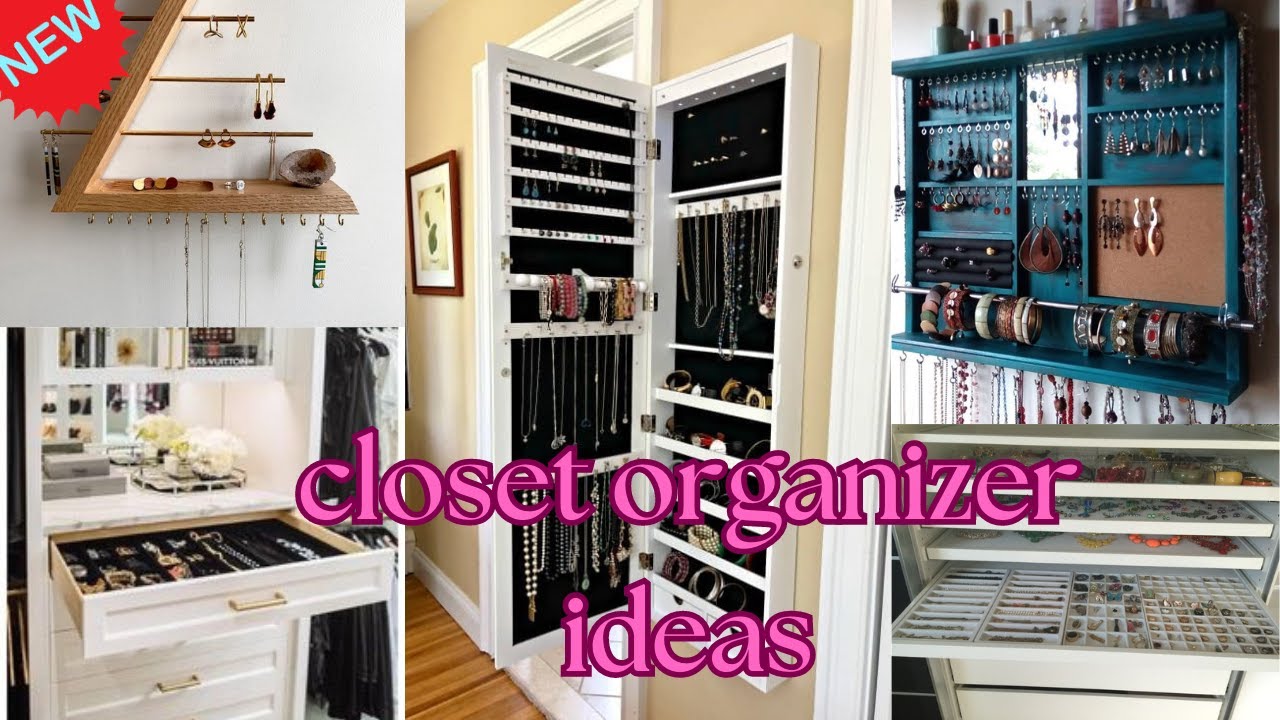 CLOSET ORGANIZER IDEAS - YouTube