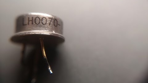 Linear Technology, Analog Devices voltage reference from Junk!