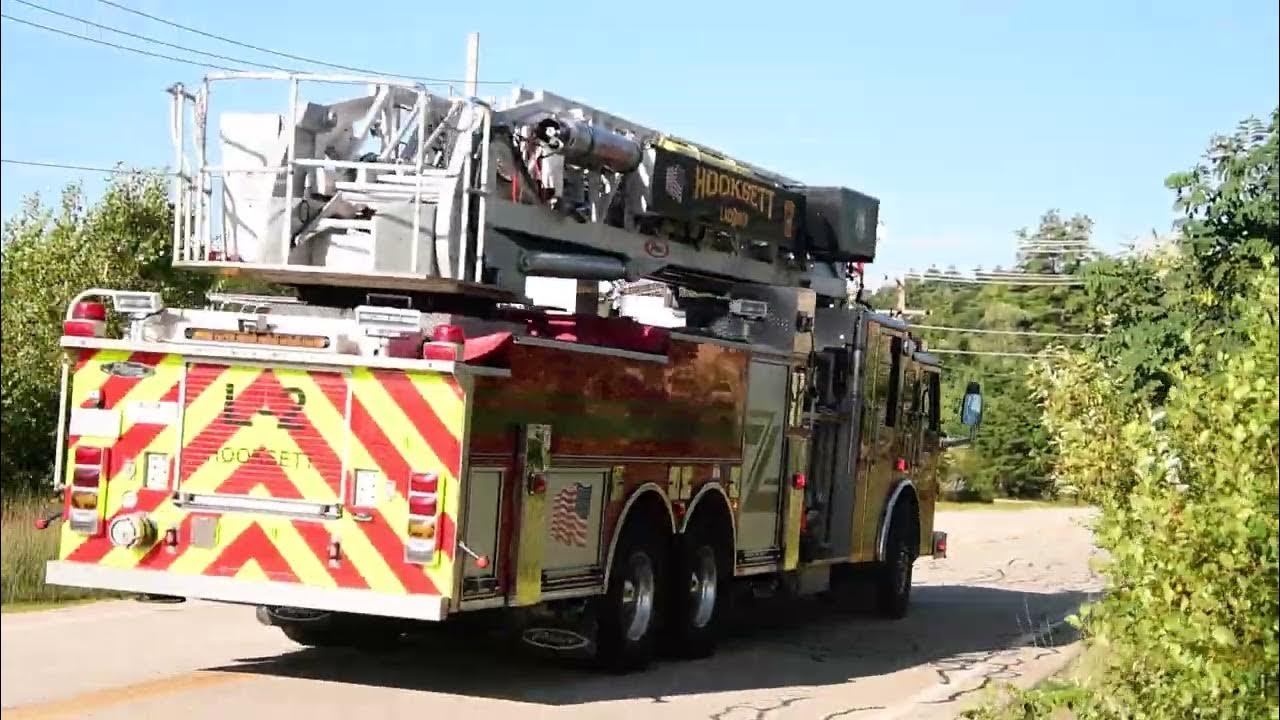 Hooksett NH Fire Department Ladder 2 Responding! YouTube