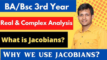 What is jacobian ? | why we use  jacobian? | jacobian function of partial derivative