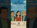 Malaki Shark tank raises!