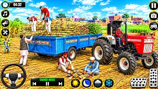 Real Tractor Driving Simulator 2026 - Indian Farming Transport - Android Gameplay #2 screenshot 1