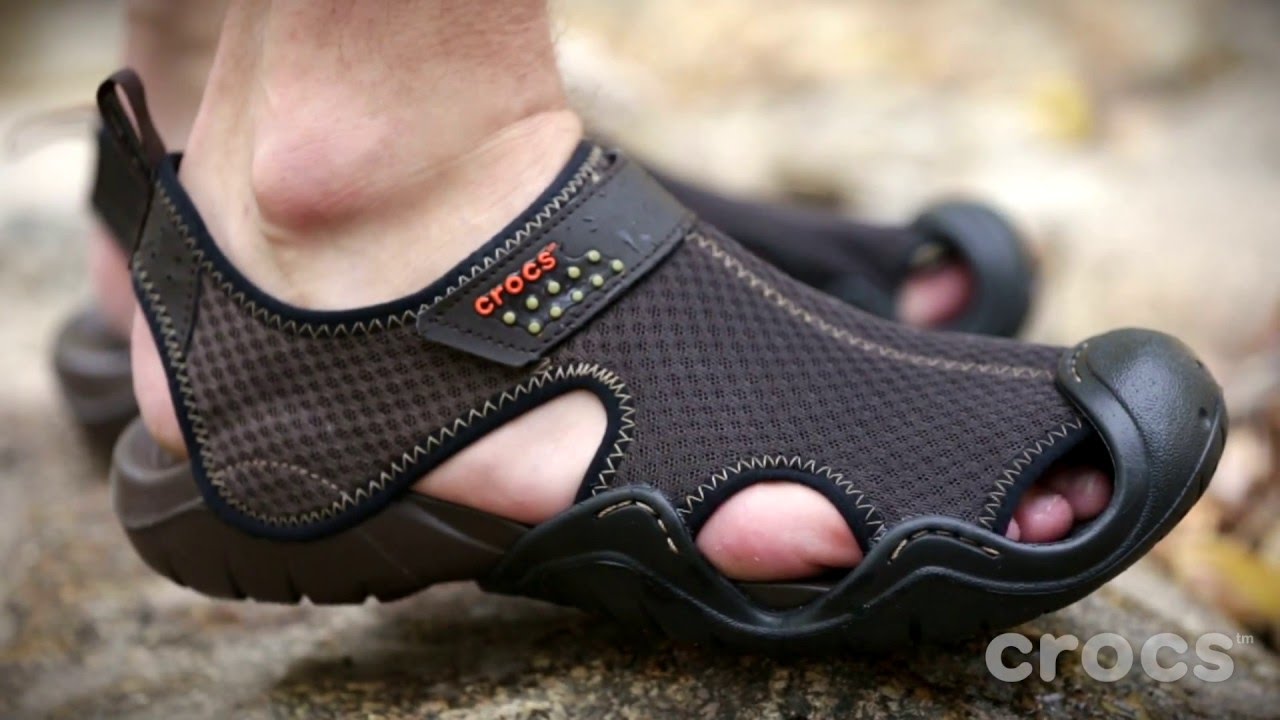 crocs trekking sandals